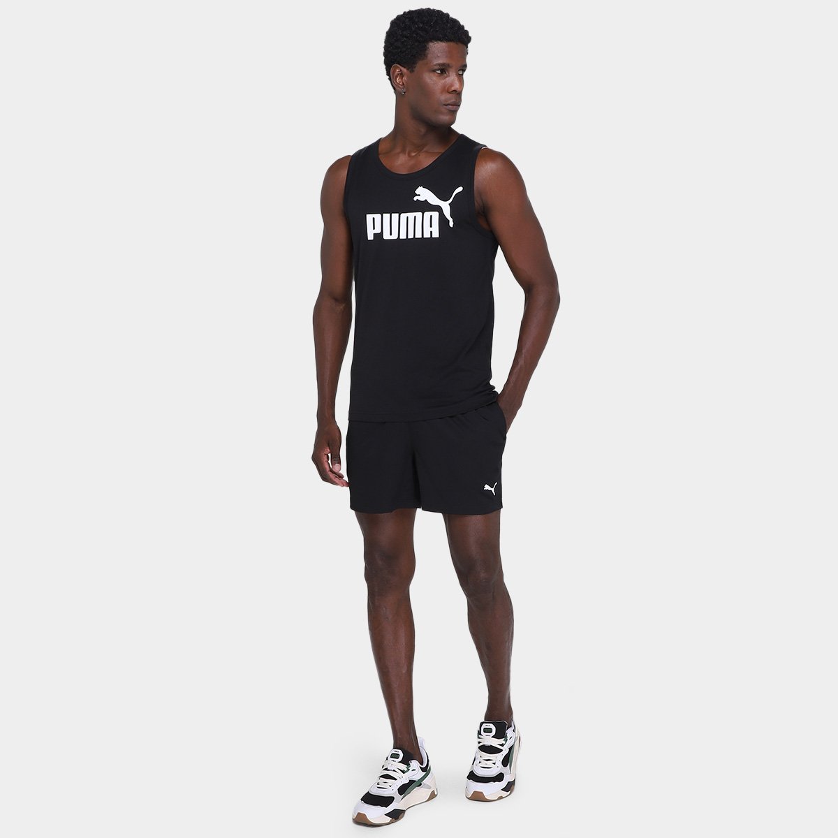 Regata Puma n. 1 Logo Tank Masculina - 3
