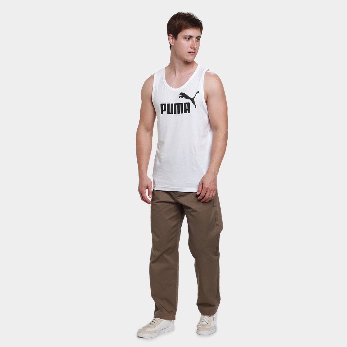 Regata Puma n. 1 Logo Tank Masculina - 3