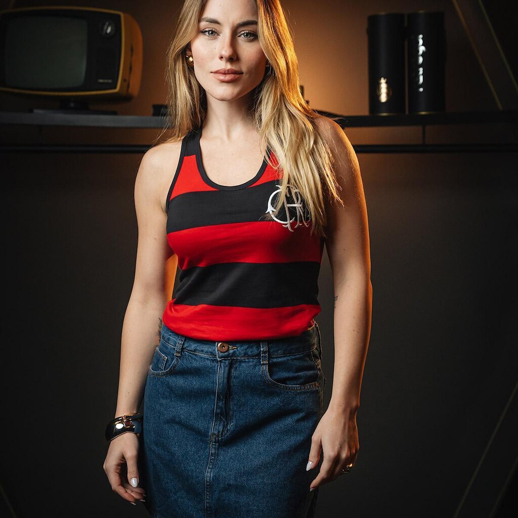 Regata Retrô Flamengo Tri Feminina