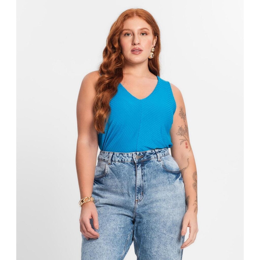 Regata Secret Plus Size Glam Feminina