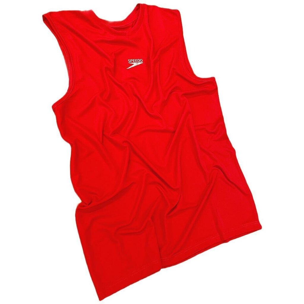 Regata Speedo Interlock Masculino Vermelho