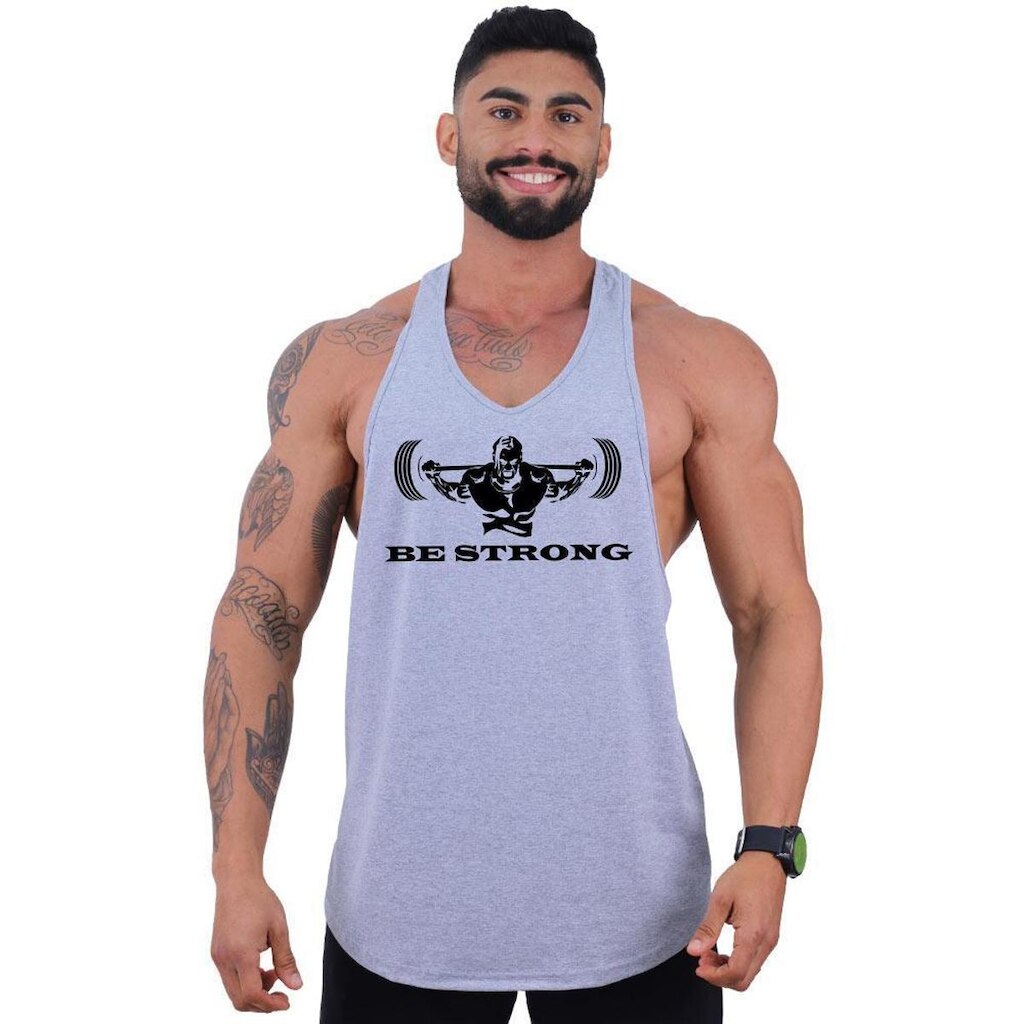 Regata Super Cavada Masculina MXD Conceito Be Strong