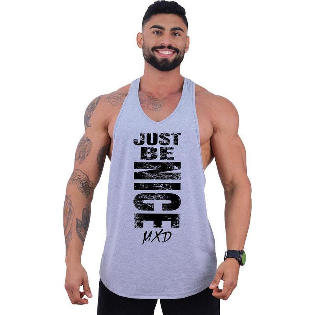Regata Super Cavada Masculina MXD Conceito Just Be Nice