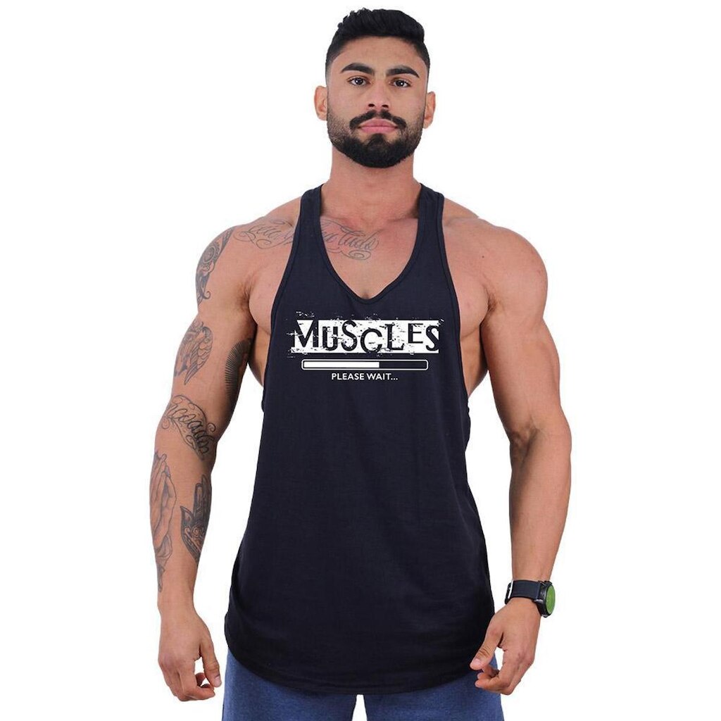 Regata Super Cavada Masculina MXD Conceito Muscles
