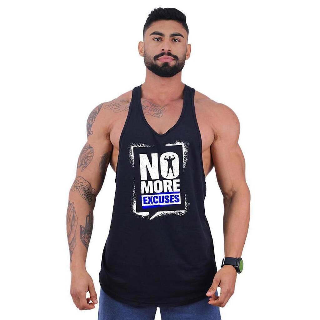 Regata Super Cavada Masculina MXD Conceito No More Excuses