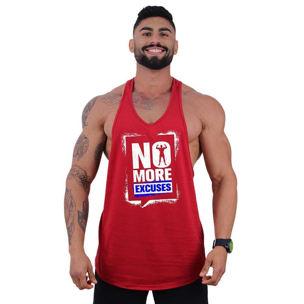 Regata Super Cavada Masculina MXD Conceito No More Excuses