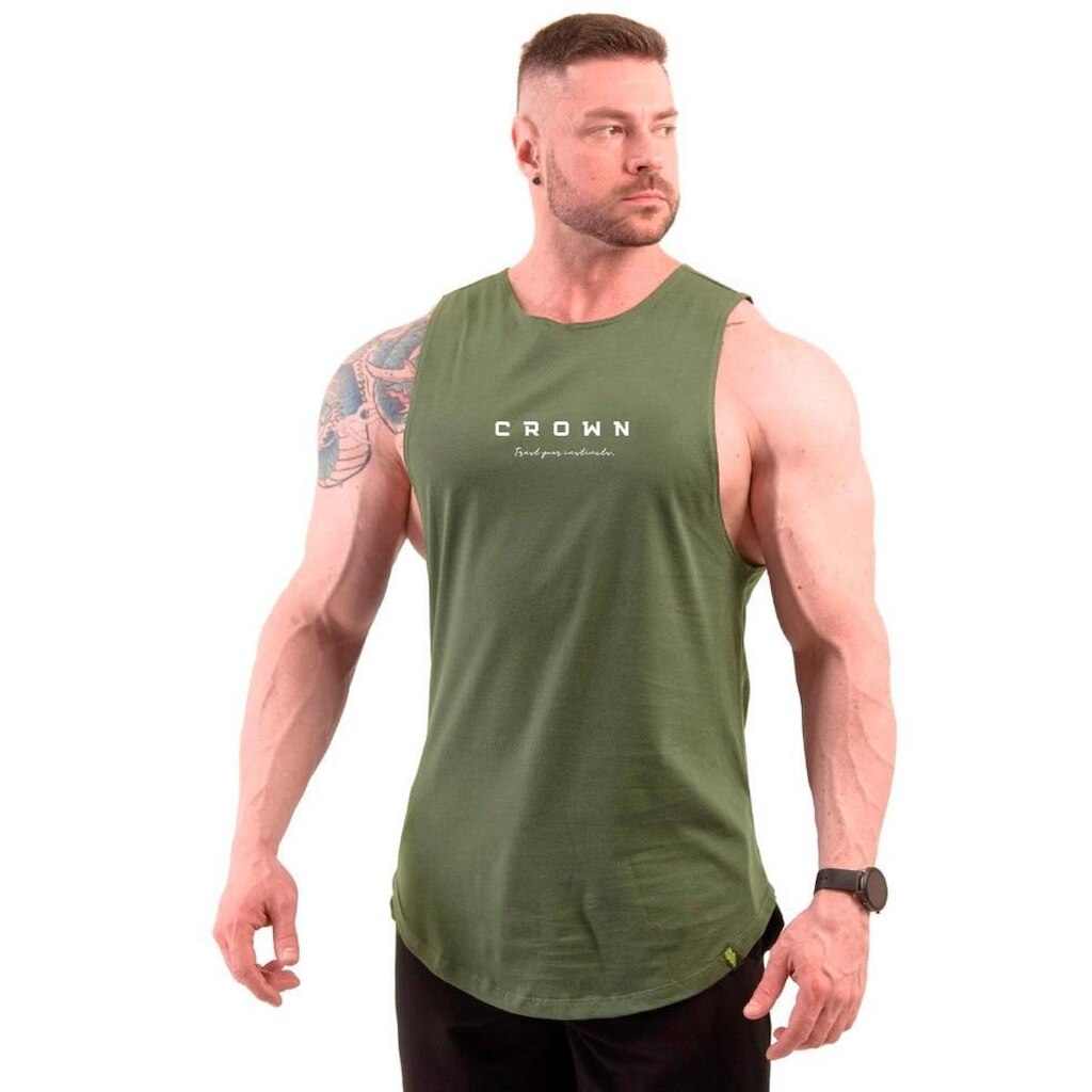 Regata Tank Trust Verde Militar