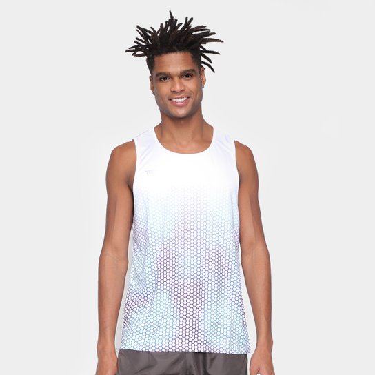 Regata Topper Treino Colmeia Masculina - Branco é ruim? Regata Topper Treino Colmeia Masculina - Branco é boa?