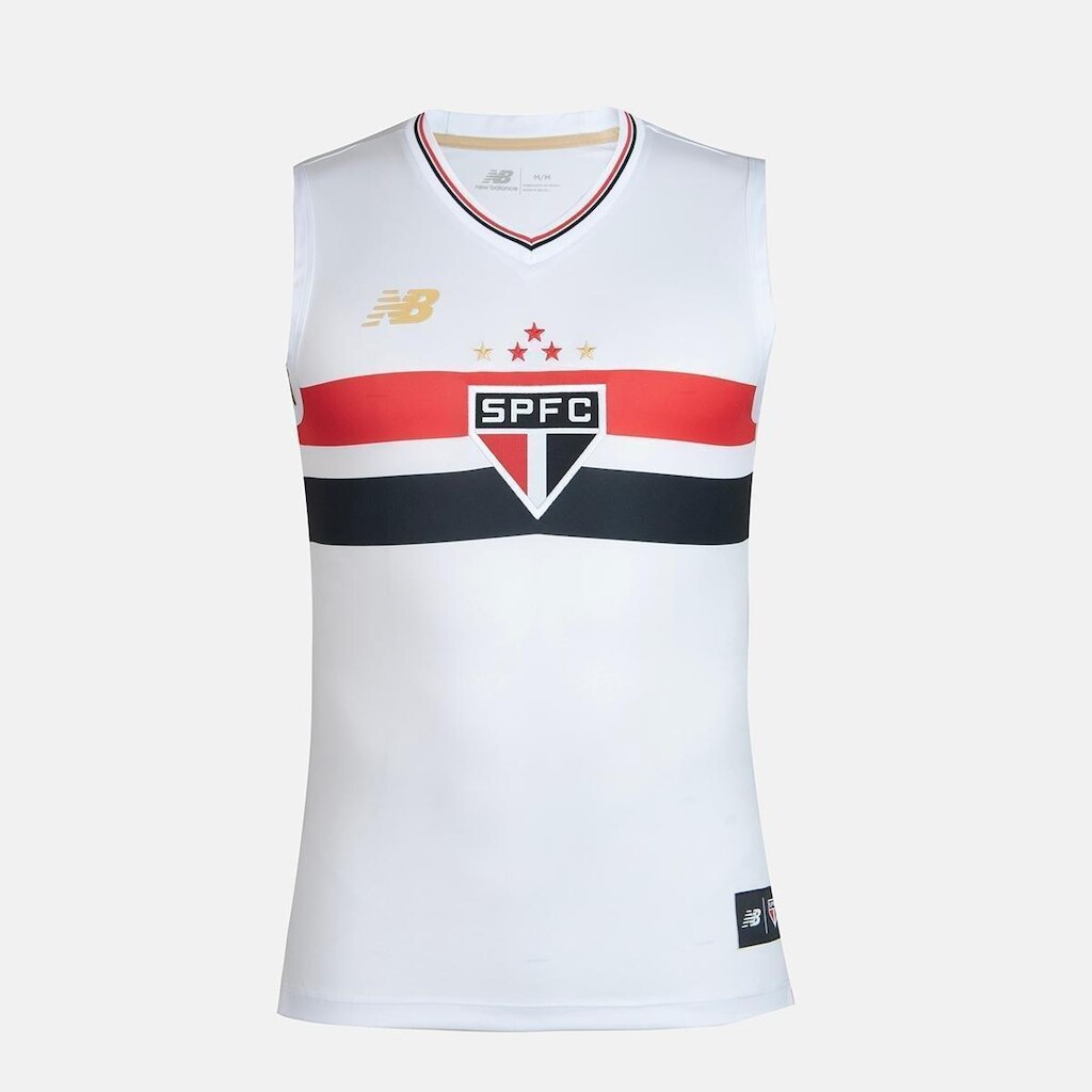 Regata Torcedor Home Spfc 2025 Masculina