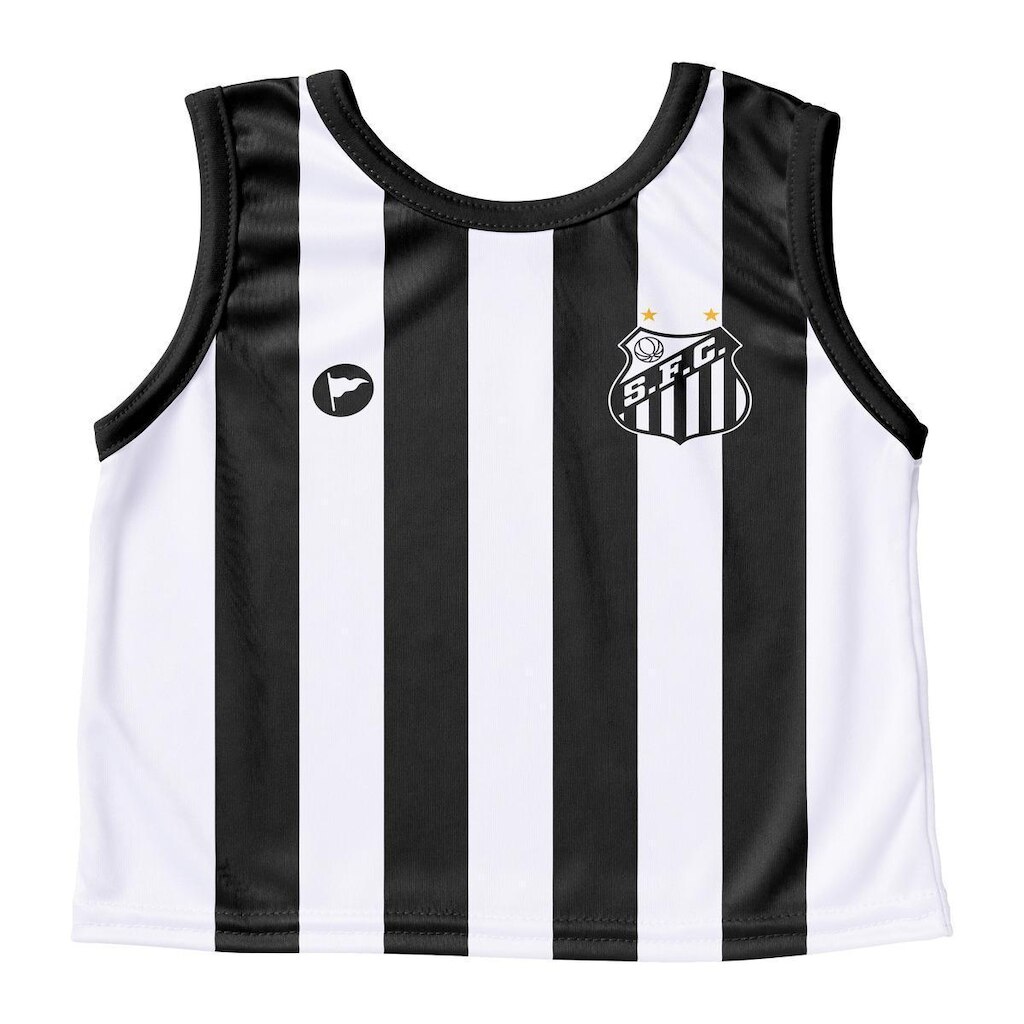 Regata Torcida Baby Santos Oficial Licenciada Infantil