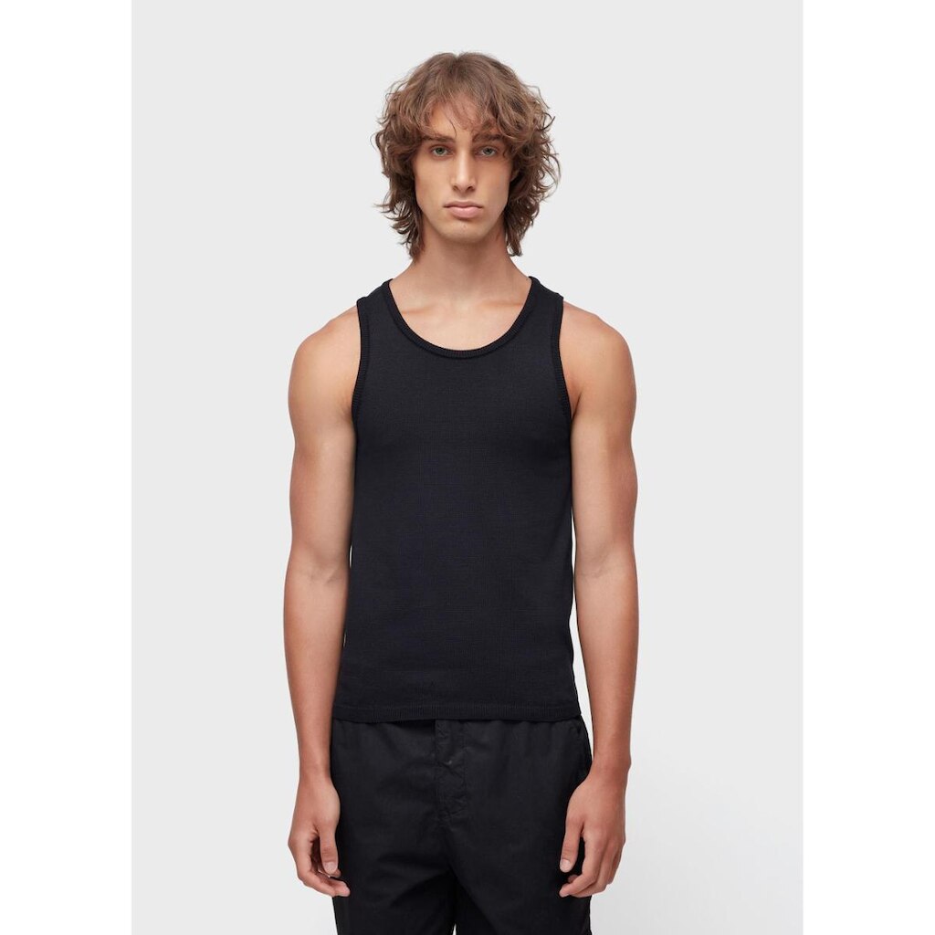 Regata tricot canelado slim OSKLEN