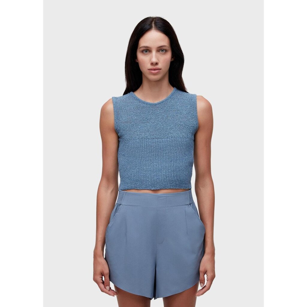 Regata tricot cropped fit OSKLEN
