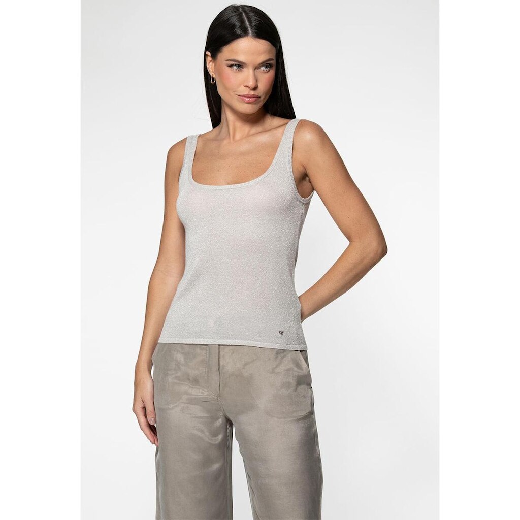 Regata Tricot Lurex Eco Prata
