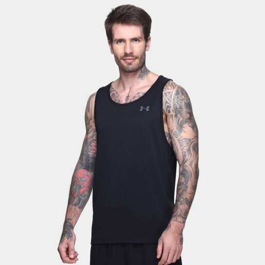 Regata Under Armour Tech 2.0 Tank Masculina - Preto+Cinza é ruim? Regata Under Armour Tech 2.0 Tank Masculina - Preto+Cinza é boa?