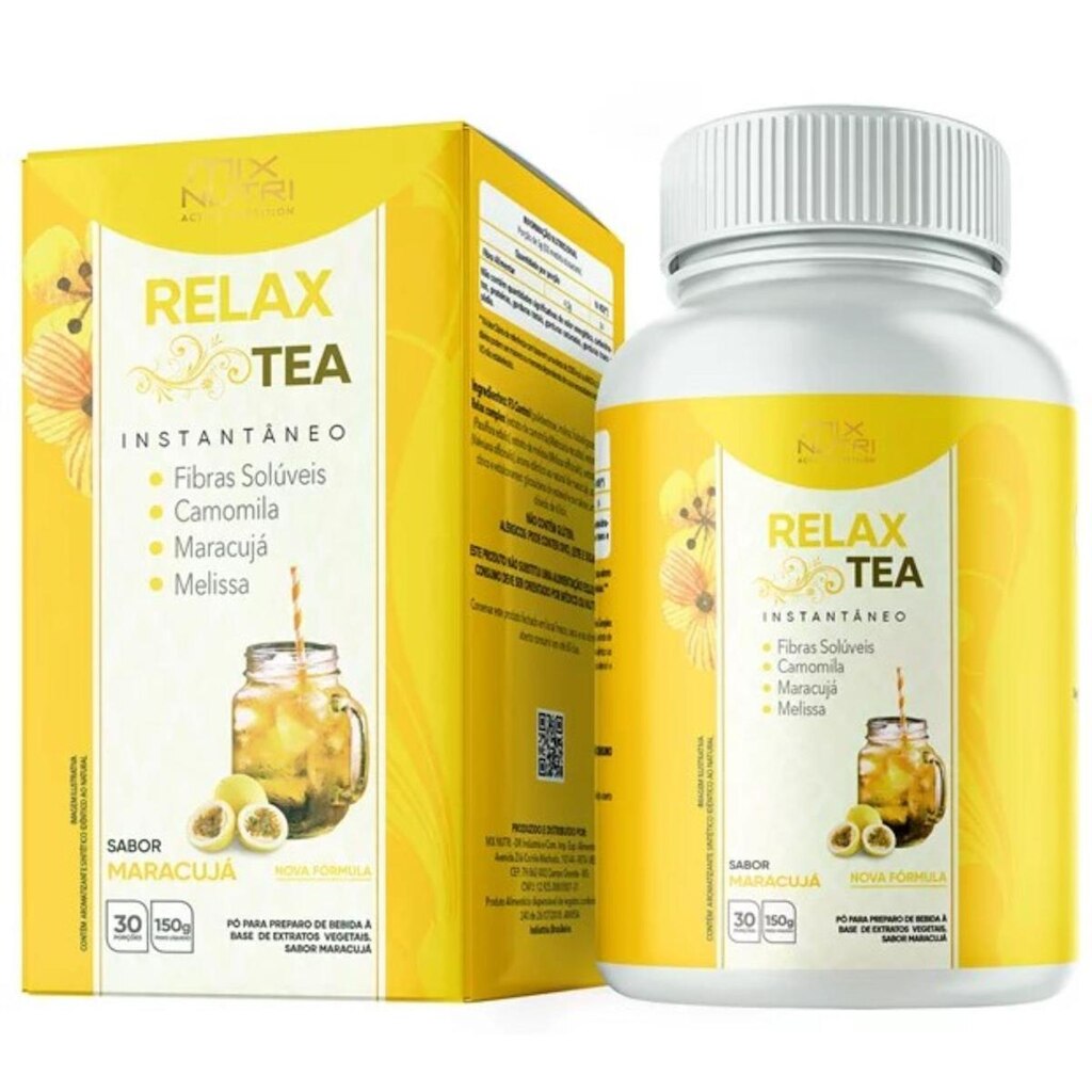 Relax Tea Maracujá - Pote 150g