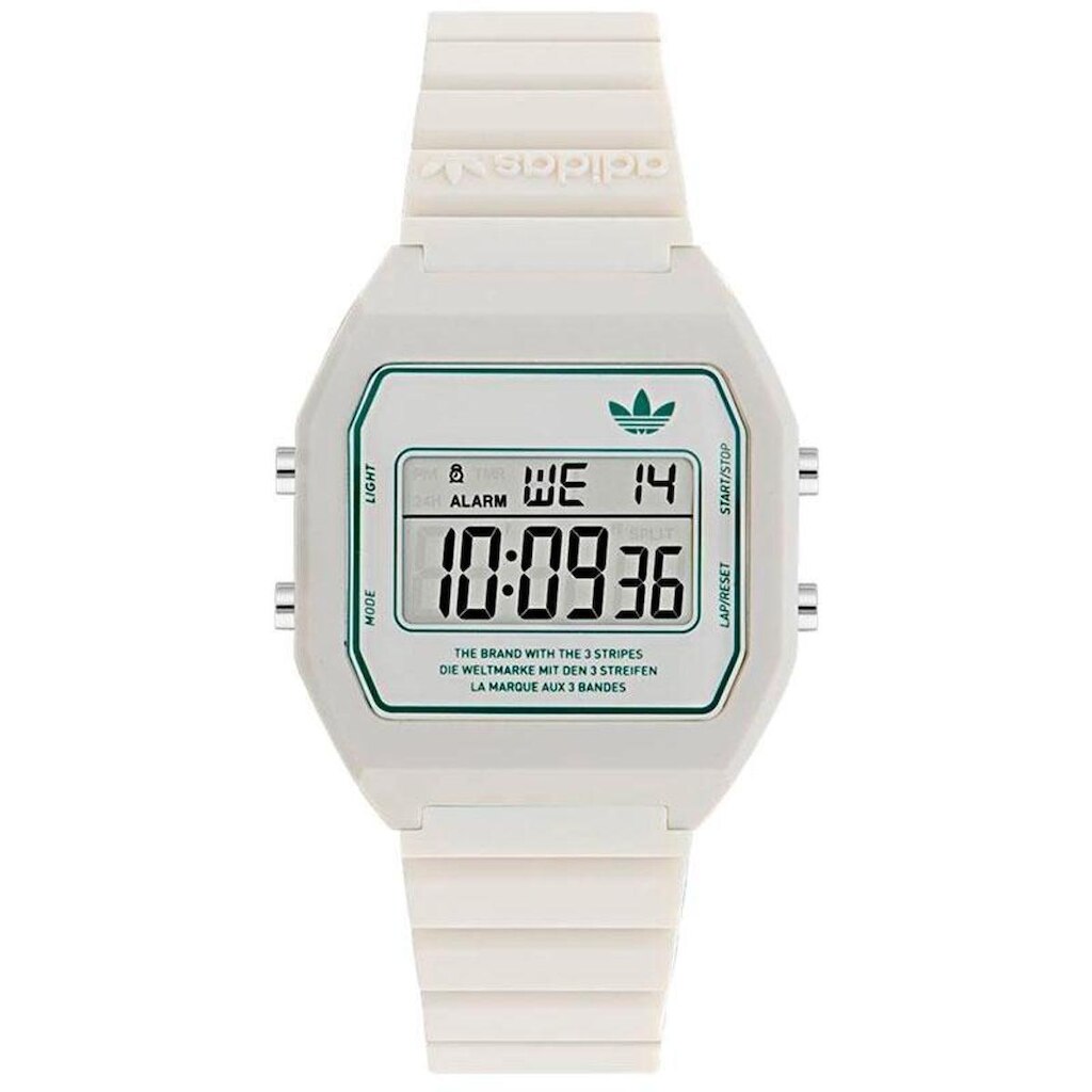Relógio Adidas Digital Two Branco AOST23557