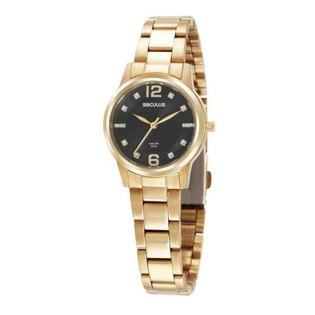 Relógio Analógico Feminino Seculus 44089LPSVDA1