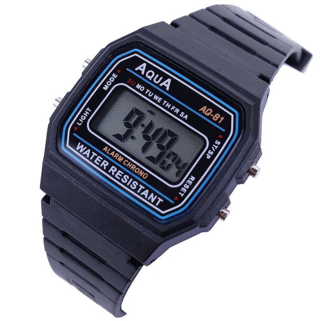 Relógio Aqua Digital a Prova Dagua Modelo AQ-81