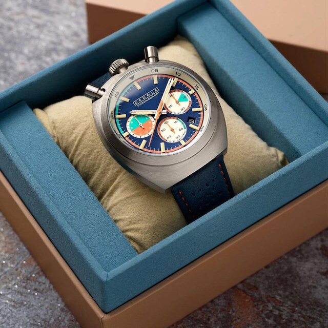 Relógio Cadola Testa Di Toro Chronograph Ignition Blue CD-1058-02