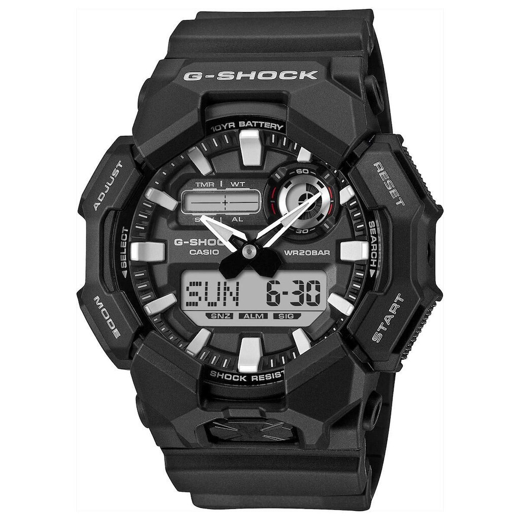 Relógio Casio Analógico Digital G-Shock GA-010-1ADR | Preto