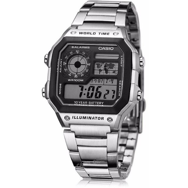 Relógio Casio Digital AE-1200WHD-1AVDF