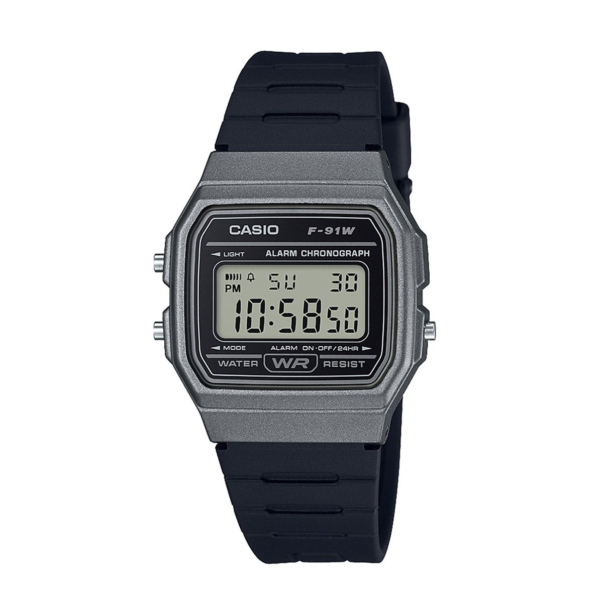Relógio Casio Digital F-91WM-1BDF Menor preço em Relógio Casio Digital F-91WM-1BDF