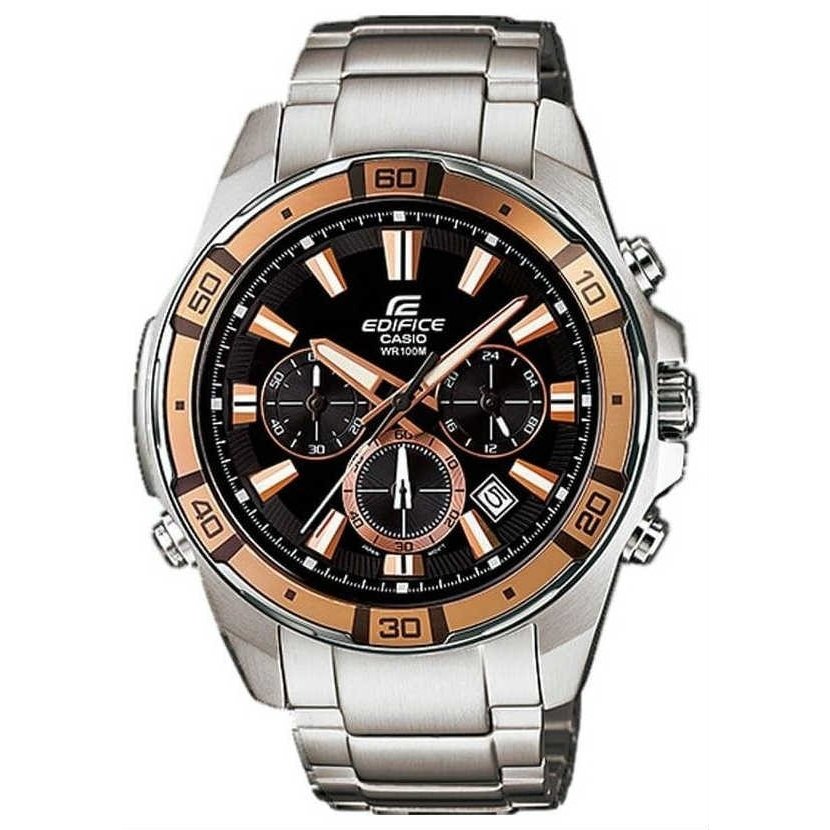 edifice casio wr100m prata