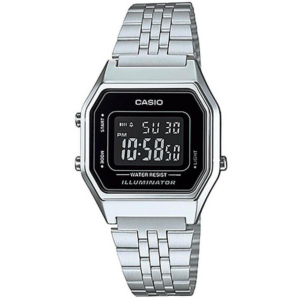 Relógio Casio Feminino Vintage LA680WA-1BDF Menor preço em Relógio Casio Feminino Vintage LA680WA-1BDF
