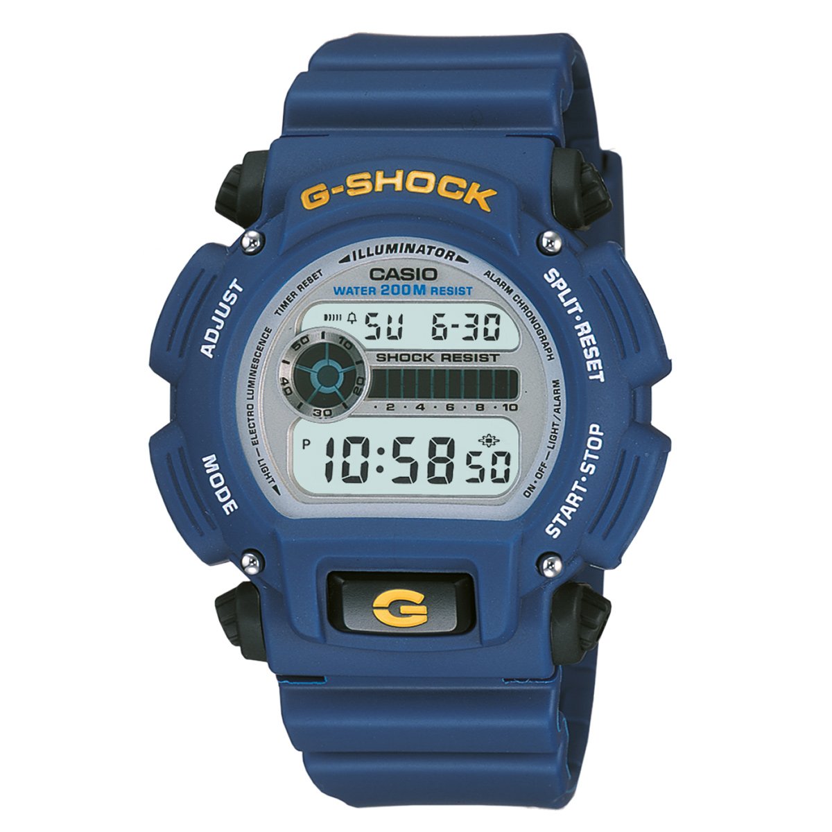 Relógio Casio G-Shock Digital DW-9052 Azul Petróleo Netshoes
