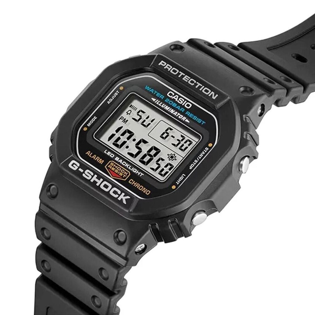 Relógio Casio G-Shock DW-5600UE-1DR - Iluminação LED