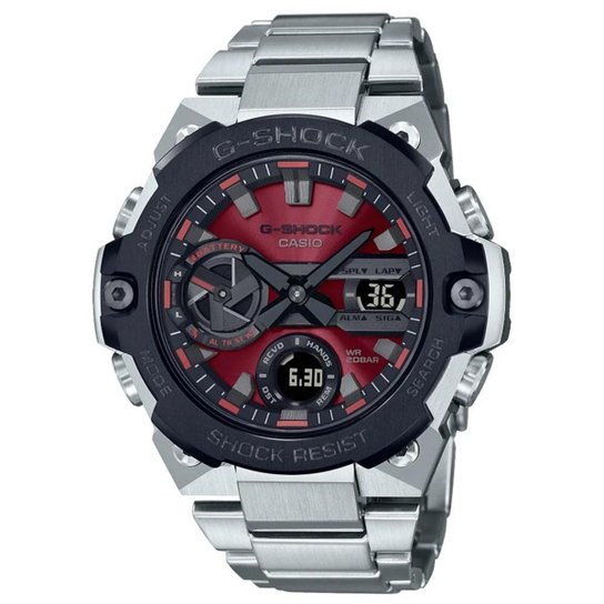 Relógio Casio G-Shock G-Steel GST-B400AD-1A4DR - Prata Menor preço em Relógio Casio G-Shock G-Steel GST-B400AD-1A4DR - Prata