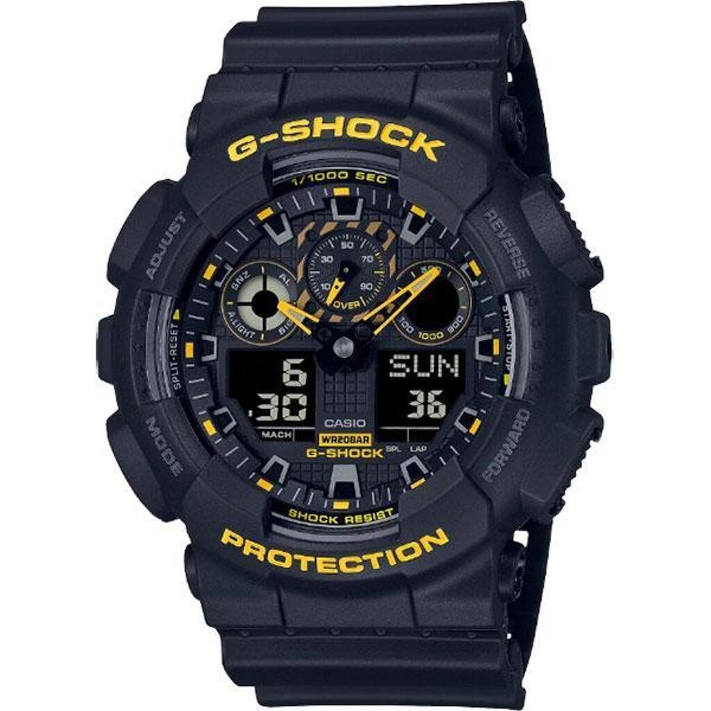 Relógio Casio G-Shock GA-100CY-1ADR Caution Yellow