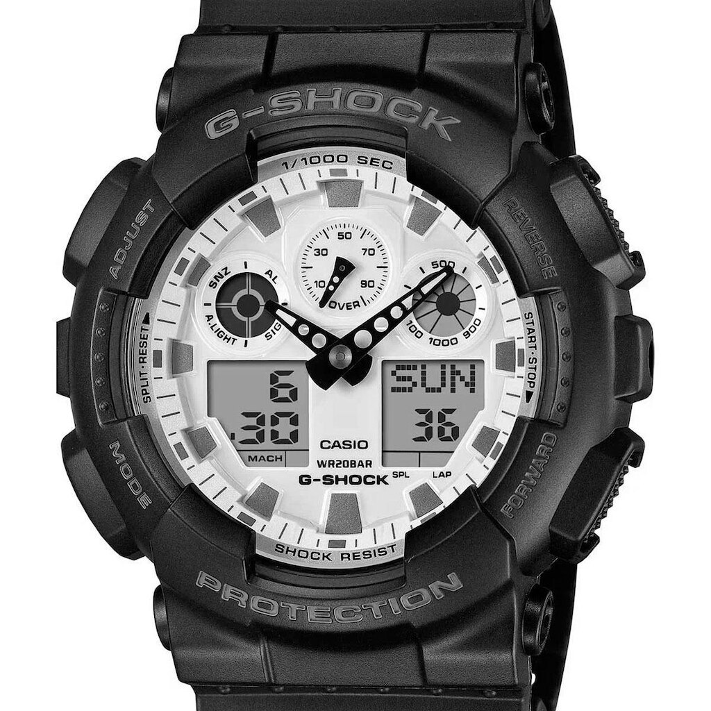 Relógio Casio G-shock GA-100WD-1ADR | Preto