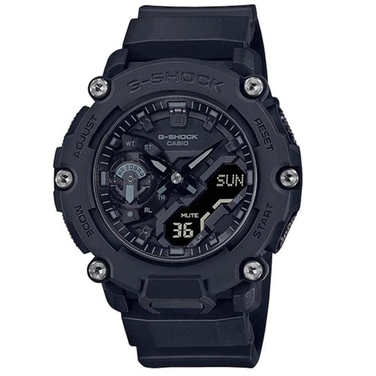 Relógio Casio G-Shock GA-2200BB-1A Preto - Preto Menor preço em Relógio Casio G-Shock GA-2200BB-1A Preto - Preto