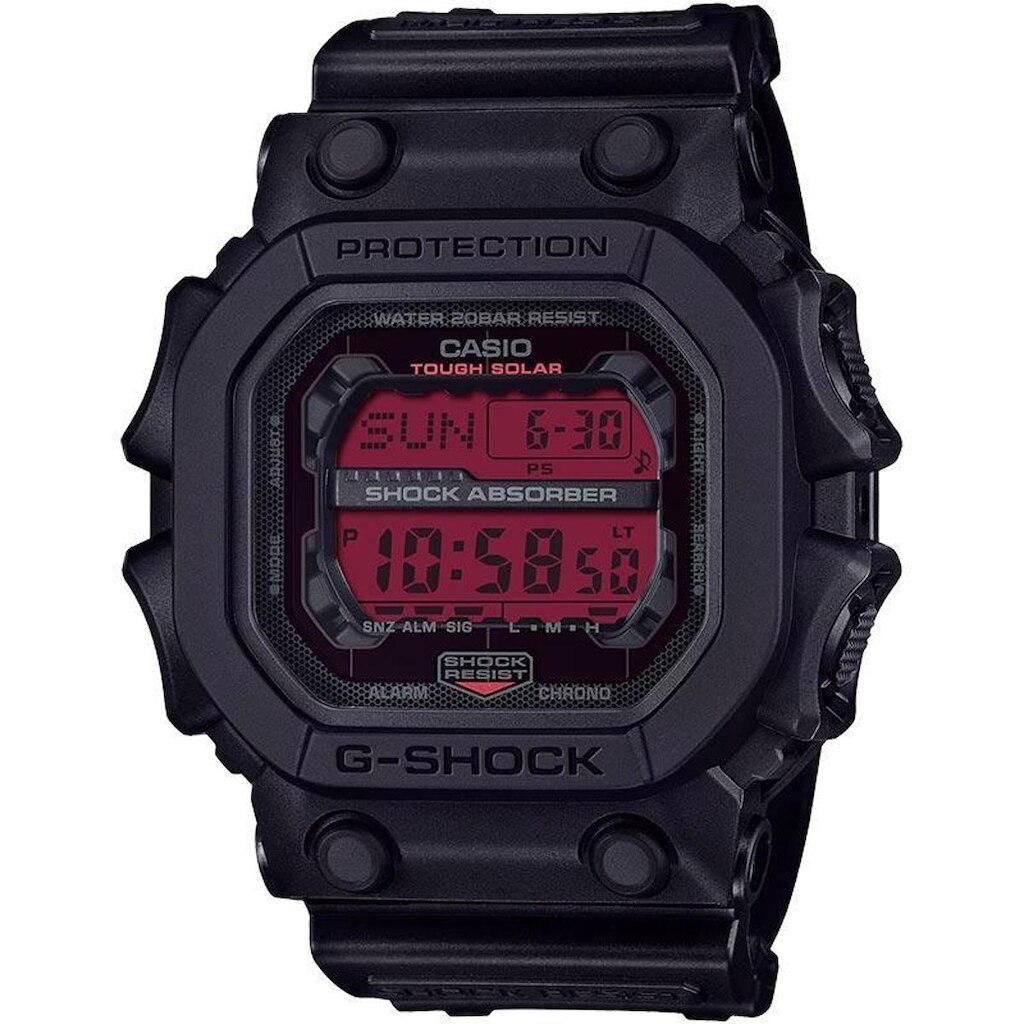 Relógio Casio G-Shock GX-56BBR-1DR The King Black and Bold Red
