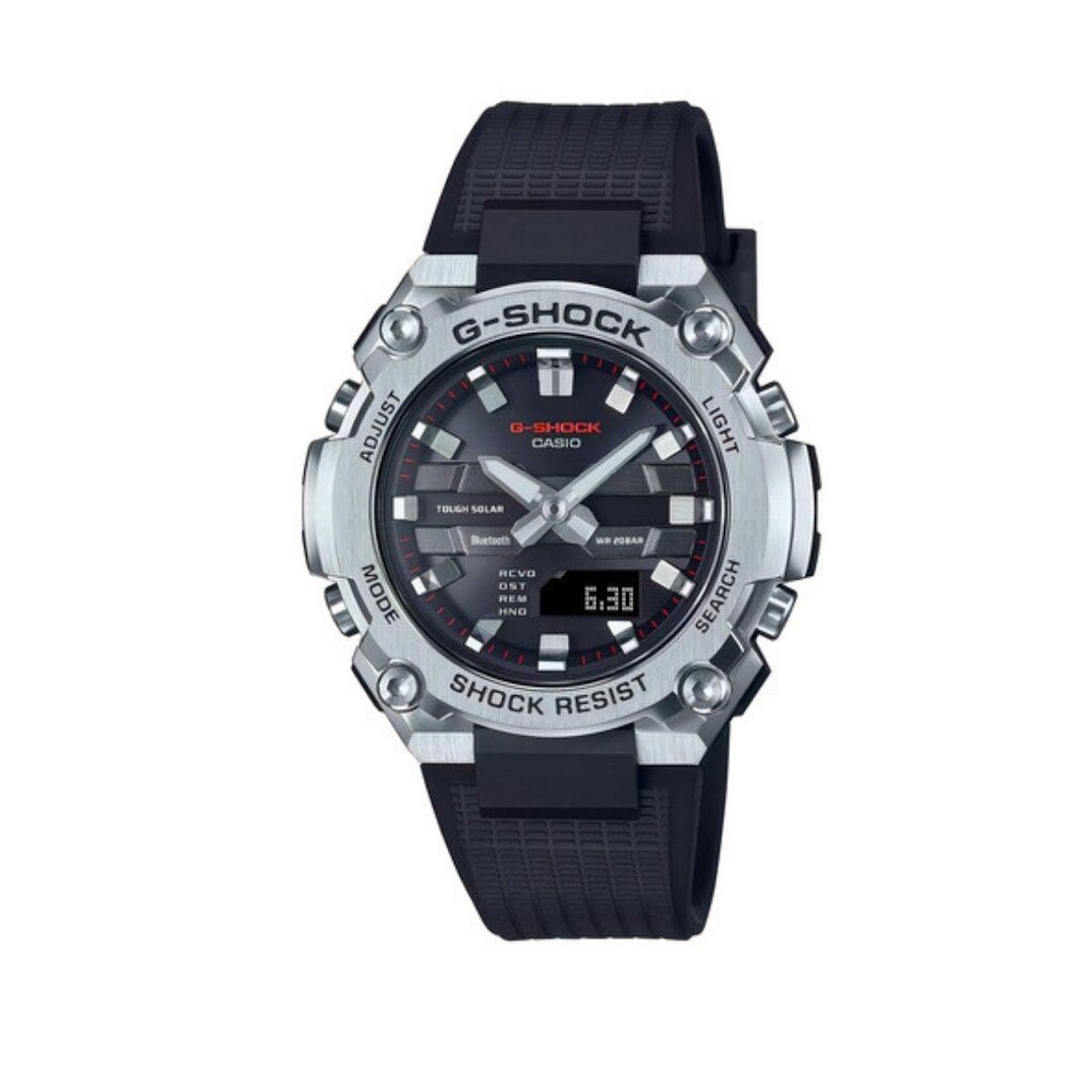 Relogio Casio Gst-b600 G-shock Compacto Solar Preto Prateado