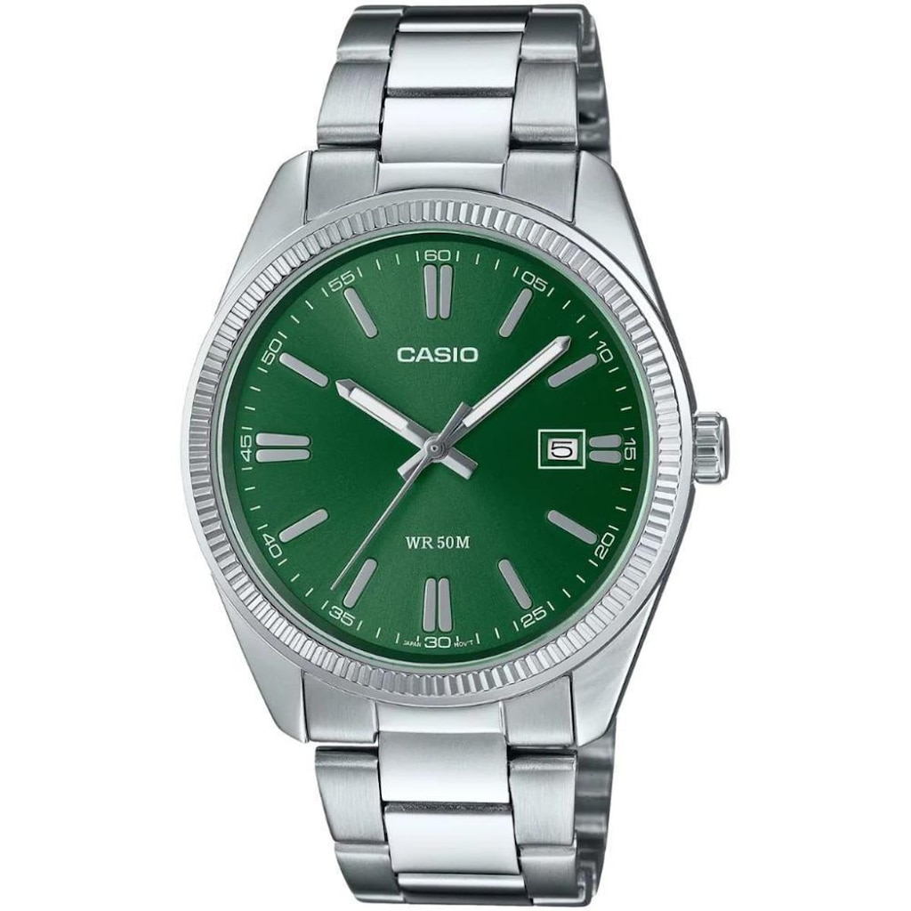 Relógio Casio Masculino Ref: Mtp-1302pd-3avef Clássico Prateado