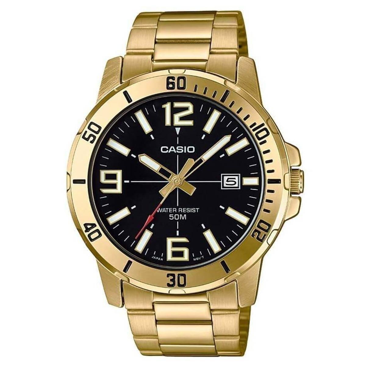 casio gold masculino