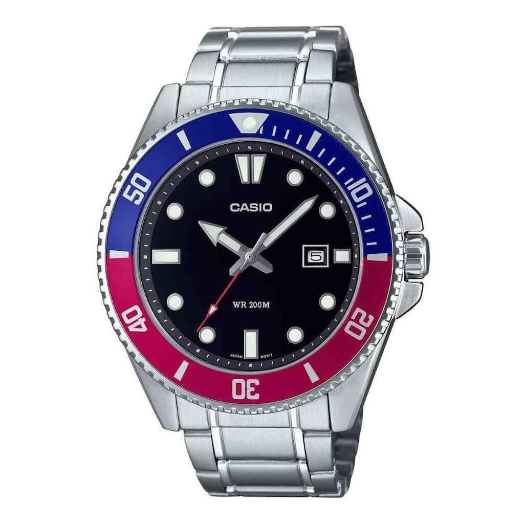 Relógio Casio Prata Masculino MDV-107D-1A3VDF-SC