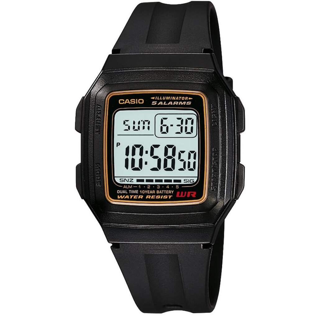 Relógio Casio Standard F-201WA-9ADF Masculino