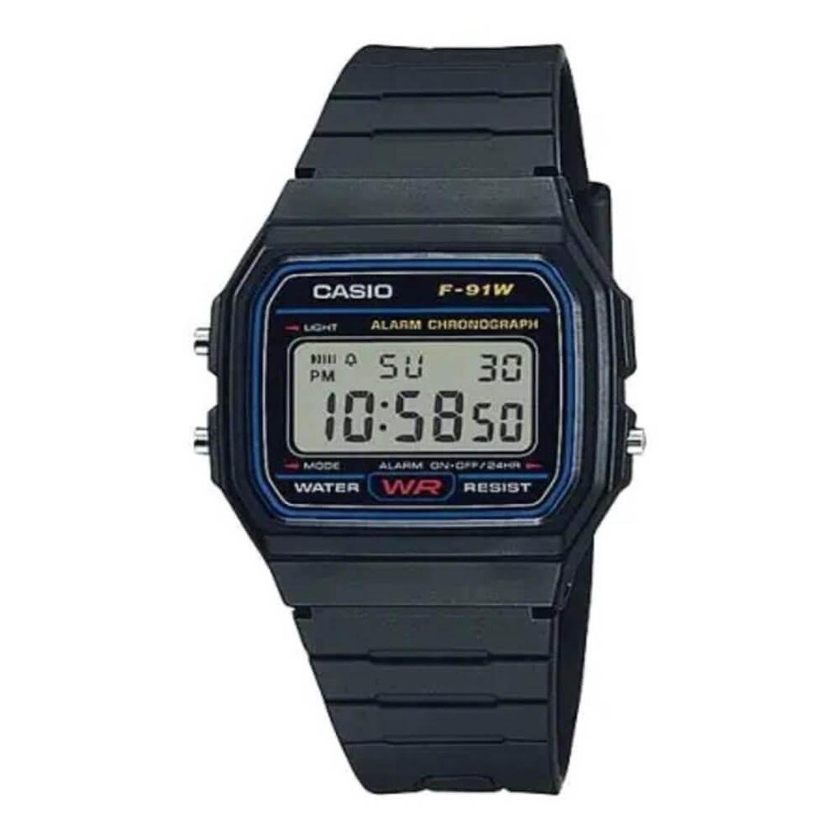 Relógio Casio Standard F-91W-1DG Menor preço em Relógio Casio Standard F-91W-1DG