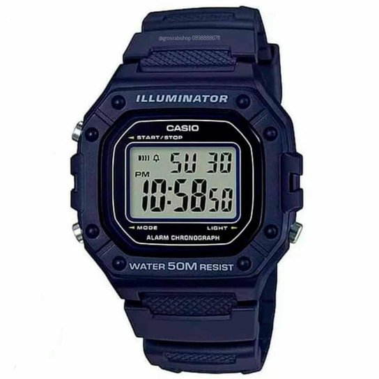 Relógio Casio Standard Pulso Masculino - Azul Menor preço em Relógio Casio Standard Pulso Masculino - Azul