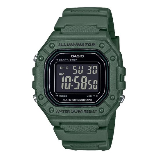 Relógio Casio Standard W-218H-3BVDF
