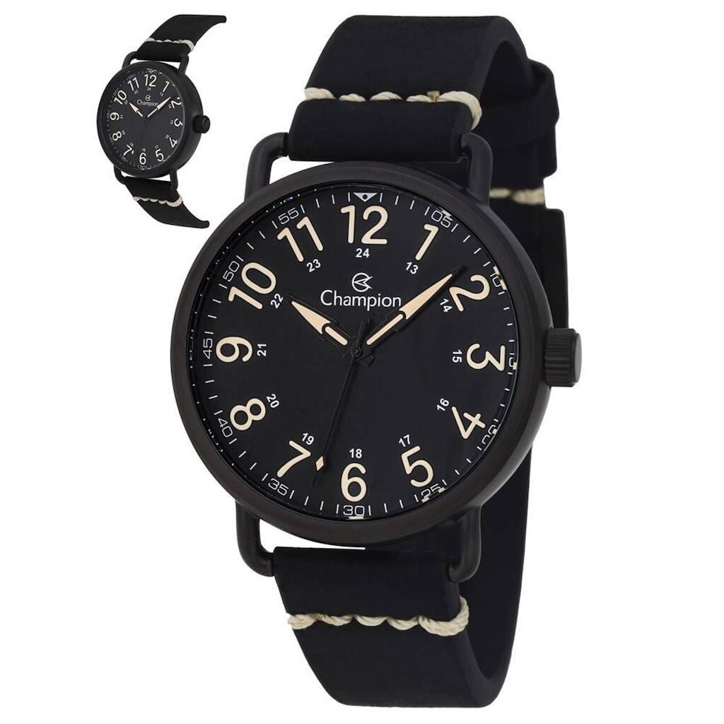 Relógio Champion Casual Black