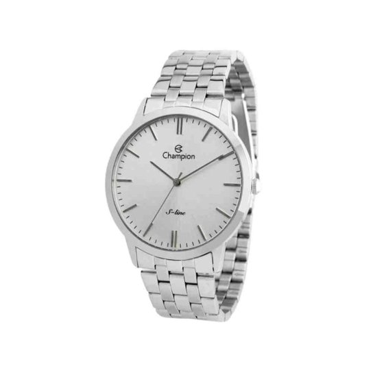 Relógio Champion Prata Unissex CN21103Q - Prata Menor preço em Relógio Champion Prata Unissex CN21103Q - Prata