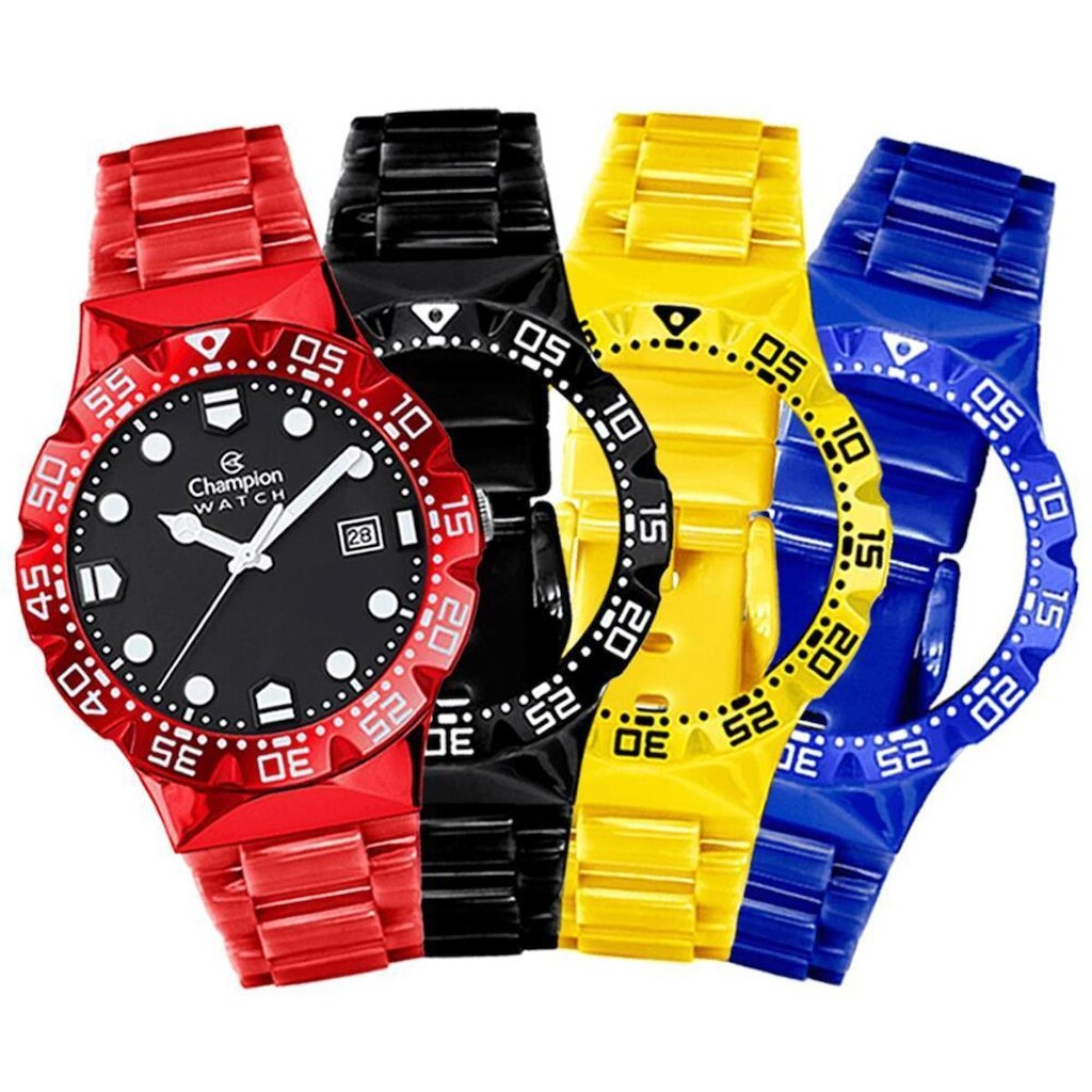 Relógio Champion Watch Troca Pulseiras