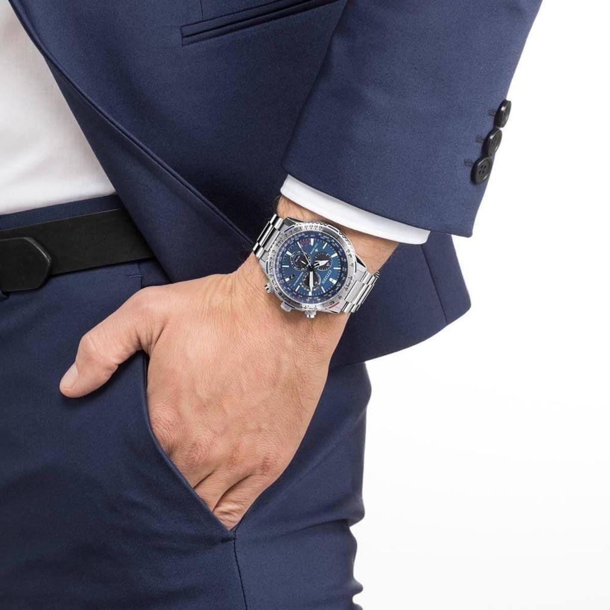 relogio citizen energia solar