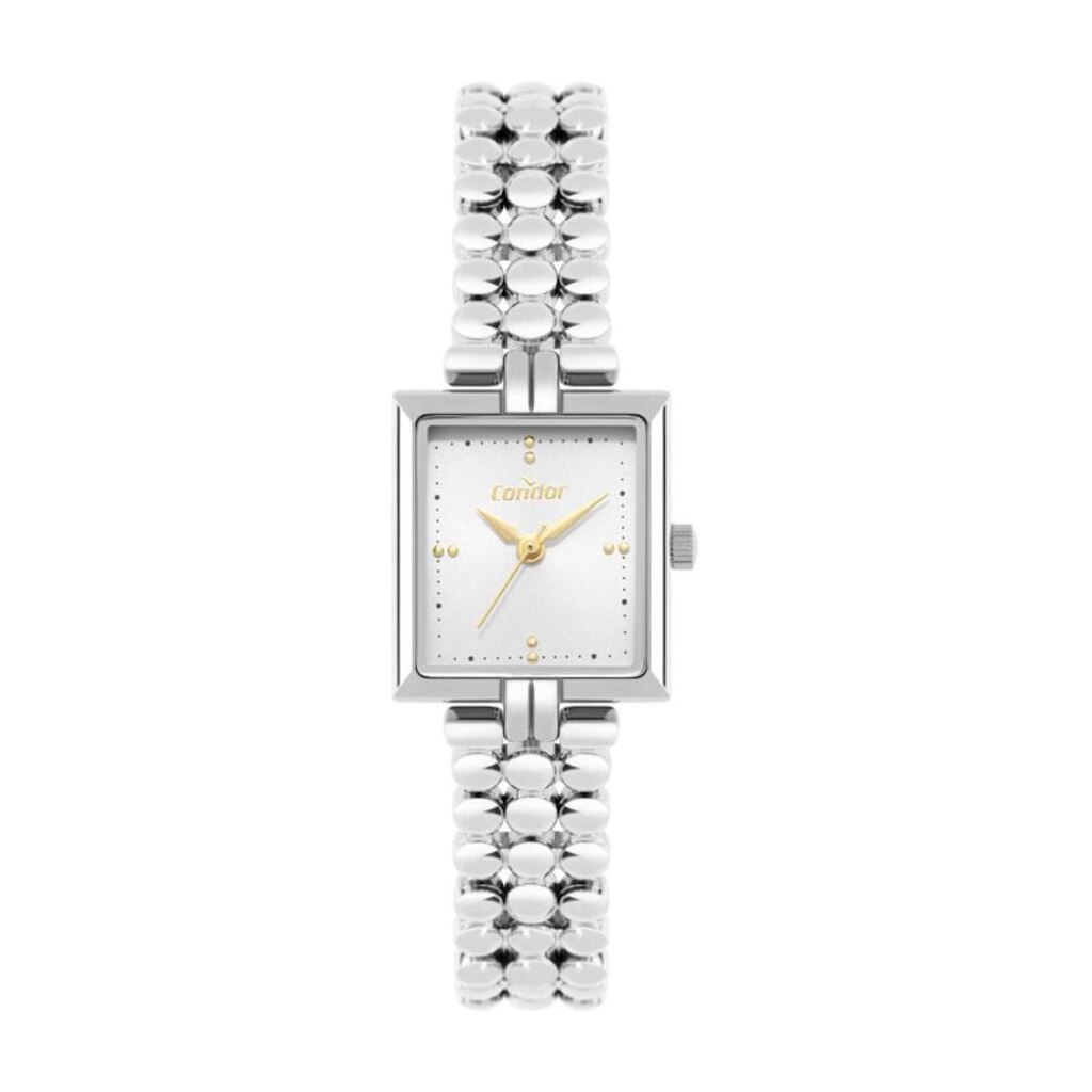 Relógio Condor Co0nuv/k Retangular Bracelete