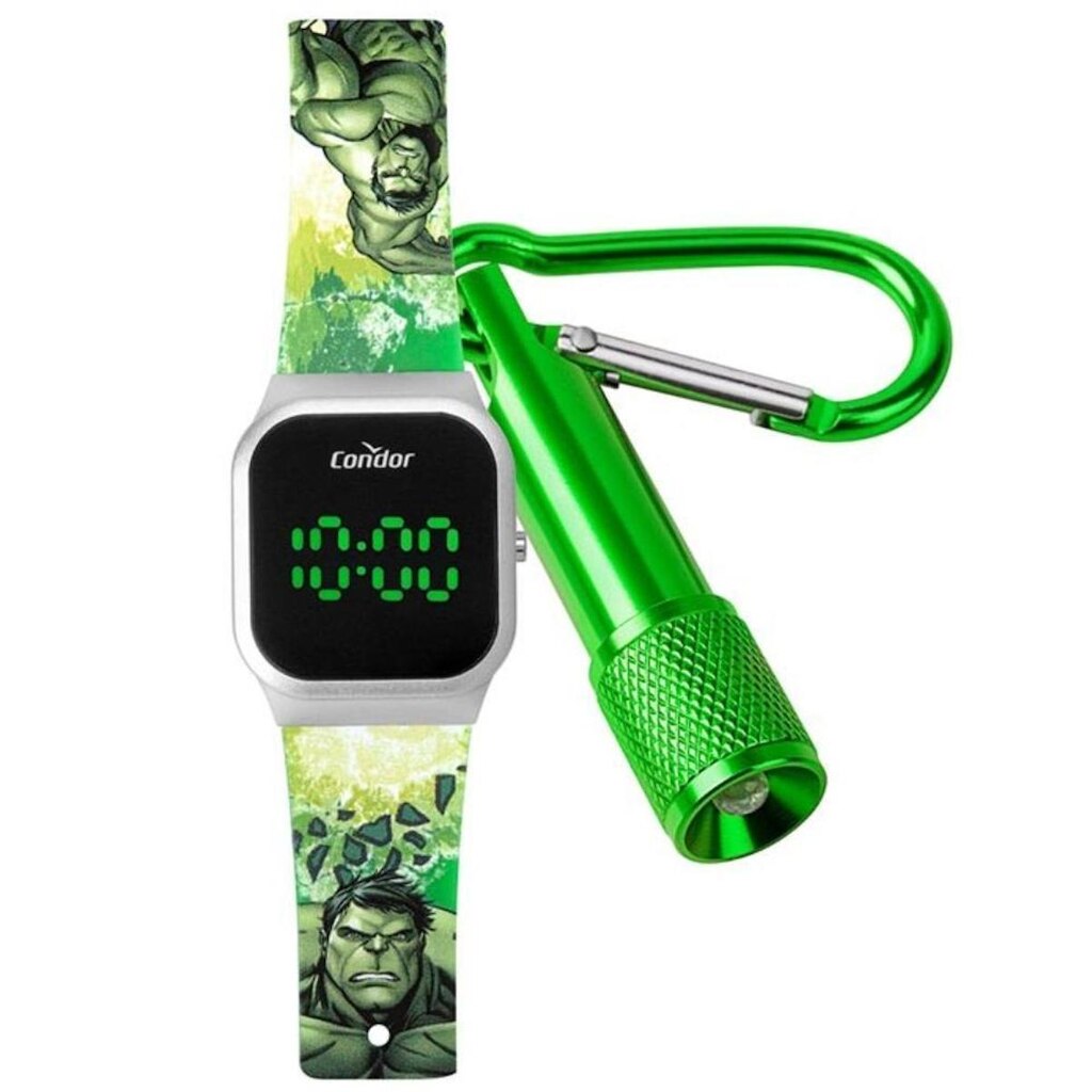 Relógio Condor   Cohbaap/kv  LED Hulk