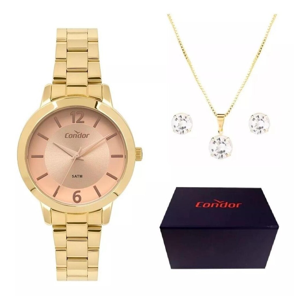 Relogio Condor Dourado Feminino